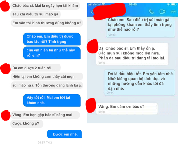 chữa sùi mào gà